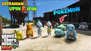 Gta v redux is a mod for grand theft auto v , created by josh romito. Ultraman Upin Ipin Senang Pergi Ke Peternakan Pokemon Gta 5 Mod Upin Ipinçš„youtubeè¦–é »æ•ˆæžœåˆ†æžå ±å'Š Noxinfluencer