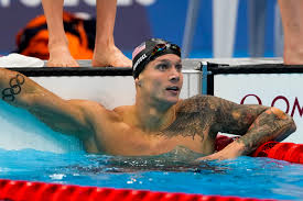 Dressel didn't take a breath while in the pool to win the race in 21.07 seconds. F7iga F0eypgrm