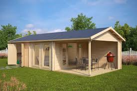 Garden Rooms For Sale Buy Garden Room In The Uk Summerhouse24 Summer House Design Large Summer House Garden Log Cabins