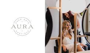 A trend setting salon with experienced staff offering a full range of hair cuts, colouring, skin and nail services and treatments. Aura Hair Boutique On Behance