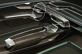 Audi Prologue Allroad Concept Interior Design Sketch Render Cockpit Car Interior Design Sketch Interior Design Sketch Design Sketch