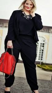 Elegante Hosenanzuge Grosse Grossen Trend Damenmode Grossegrossen Elegantes Outfit Damen Mode Elegante Hosenanzuge