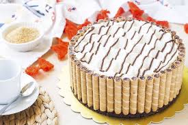 Torta Fredda Alla Nutella E Panna Senza Cottura Fatto In Casa Da Benedetta Rossi Ricetta Dolci Ricette Dolci Torte Gelato