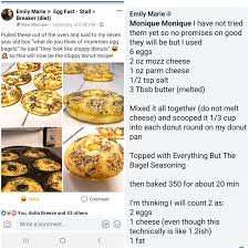 Egg Fast Everything Bagels Aka Sloppy Donuts Decrease Salt To 1 4 Tsp Egg Fast Diet Eggfast Recipes Keto Egg Fast
