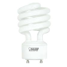 Feit Electric 100 Watt Equivalent T3 Spiral Non Dimmable Gu24 Base Compact Fluorescent Cfl Light Bulb Soft White 2700k Bpesl23tm Gu24 Hd The Home Depot