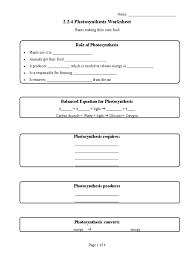 Photosynthesis is a process in which sunlight energy is used to make glucose. 2 2 4 Photosynthesis Worksheet Photosynthesis Plants