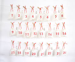 Advent Calendar 24 Minimalist Advent Calendar Bags Advent Calendar Kit European Advent Calendar Christmas Countdown Drawstring Bags By Projets A Essayer