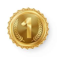 Gold Medal Vector Round Championship Label Competition Challenge Award Red Isolated On White Realistic Illustration Medal Clipart Rosette Medal Png And Vect Gold Design Background Gold Medal Certificate Design Template