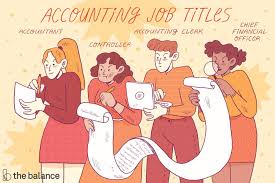 accounting careers options job titles and descriptions