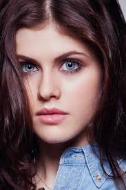 Alexandra Daddario Intense looks mobile wallpaper
