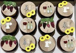 It requires more prep time but will really free you up to socialize during the party. Wine Themed Cupcake Toppers Cake By Sugar By Rachel Cakesdecor