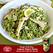 Give Your Healthy Basil Pasta A Citrus Twist When You Try Our Lemon Pesto Pasta Recipe Lemon Pesto Pasta Pesto Chicken Pasta Basil Pesto Chicken Pasta