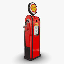 Obj Old Gas Pump 3d Model Old Gas Pumps Gas Pumps Vintage Gas Pumps