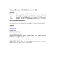 Kembang kuning are beach accommodations in bingin that are a 5 minute walk to bingin beach. Checklist Of The Birds Of Indonesia V2 0 Phasianidae Columbidae