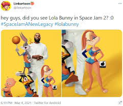 Lee decided to rework the character design of lola bunny after finalizing the ensemble cast. Hey Guys Did You See Lola Bunny In Space Jam 2 0 Lola Bunny Redesign Know Your Meme