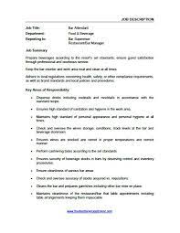  flexible job descriptions are great for outlining the key parts of your role but will never be considered  dedicated an exhaustive list of duties, responsibilities, qualifications and skills. Food And Beverage Job Descriptions