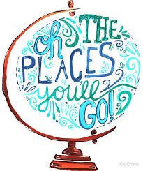 Oh The Places You Ll Go Vintage Typography Globe Vintage Typography Go For It Quotes Cute Calligraphy