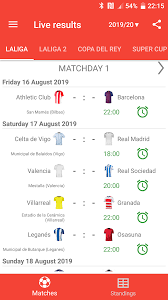 Live Scores For La Liga Santander 2021 2022 Apk 2 7 9 Download For Android Download Live Scores For La Liga Santander 2021 2022 Xapk Apk Bundle Latest Version Apkfab Com