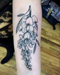 Wisteria Tattoo Flower Tattoo Cute Tattoos Tattoos