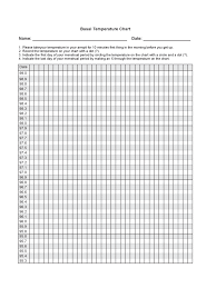 Basal Body Temperature Chart 6 Free Templates In Pdf Word