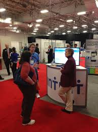 Chatting At The Intuit Booh Njab2013 New Jersey Basketball Court Business