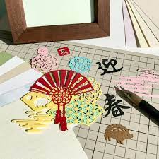 画像7つ目 切り絵キット19 01号 亥年 販売のお知らせの記事より 切り絵 切り絵 画像 さくら ペーパークラフト