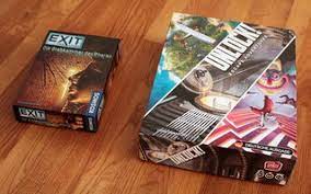 Is a cooperative card game inspired by escape rooms that uses a simple system which allows you to search scenes, combine objects, and solve riddles. Exit Vs Unlock A Competitive Review Meople S Magazine