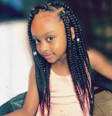 I've used my own little model to illustrate each idea, but the link to the. Box Braids Hairstyles Kids On Stylevore