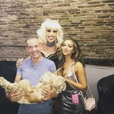 Katya with Jade from Little Mix at G-A-Y Porn Idol last night :  rrupaulsdragrace