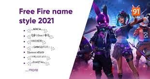 Check spelling or type a new query. 50 Best Free Fire Name Style 2021 That You Should Definitely Know About 91mobiles Com
