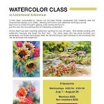 Nature-Inspire Watercolor Class at Laurelwood Arboretum
