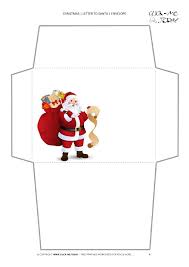 Gonna find out who's naughty or nice. Printable Envelope To Santa Template From Toddler 41