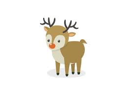 Download Christmas Illustration Red Nose Randeer Graphic By Vijackstudio Creative Fabrica SVG Cut Files