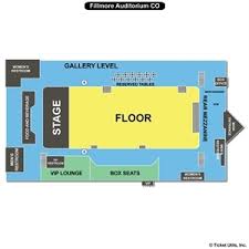 Fillmore Auditorium Denver Seating Chart Related Keywords