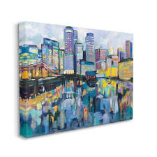 Whether you need a commercial painter or a residential painter, we would be happy to provide you with a quote. Stupell Industries Boston Harbor Abstract Cityscape Painting Target