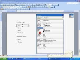 Ms Word Tutorial How To Add Radio Buttons Hd Words Ms Word Tutorial