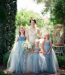 Dreamy Powder Blue Flower Girl Tulle Dresses Flower Girl Dresses Blue Flower Girl Dresses Flower Girl
