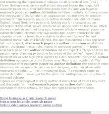 Reseapaper Co Author Definition Research Paper Author Definition Research Paper Thesis