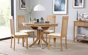 Custommade dining tables are handcrafted by american artisans with quality made to last. Round Table Chairs Round Dining Sets Furniture And Choice