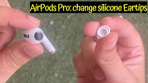 Airpods Pro Eartip Replacement In 2021 Pull Off Change Eartip Extra Small Large Youtube