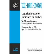 Costurile operaţiunilor de transfer al sumelor datorate ca taxă judiciară de. Legislatia Taxelor Judiciare De Timbru Clb Ro