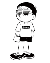 nemobrand nobi no bita bita nemobrand nobi かわいい漫画の壁紙 スケボー イラスト ドラえもん イラスト