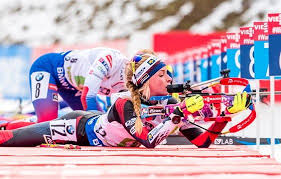 Markéta davidová je česká biatlonistka, reprezentantka čr na zoh 2018. Marketa Davidova Mix Relay Foto By Petr Slavik Biathlon Sports Women Winter Sports