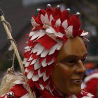 McGruff the Crime Dog and Sparky with the Marine Corps