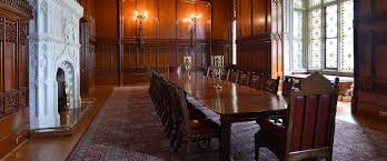 Offering unique experiences and delightful menus. Dining Room Allerton Castle