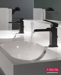 From their new vibrant ombré that transitions from light to dark, to classic vibrant from industrially inspired master showers to farmhouse kitchens, you can rest assured that black is back. Add An Industrial Edge To Ara S Contemporary Elegance With A Matte Black Finish Bathroom Collections Black Bathroom Fixtures Black Bathroom