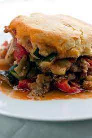 Ratatouille And Sausage Potpie With Cornmeal Biscuits Recipe Recipe Recipes Nyt Cooking Pot Pie
