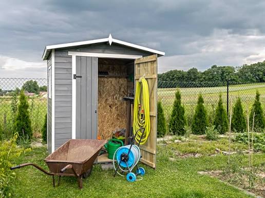 Think about pests when organising your shed