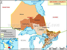 Ontario Counties Map Counties In Ontario Ontario County County Map Ontario