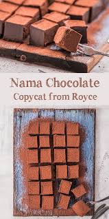 This Nama Chocolate Recipe Is Homemade And Copycat From The Famous Royce Nama Chocolate It S Also Halal A Chocolate Recipes Chocolate Dessert Recipes Desserts